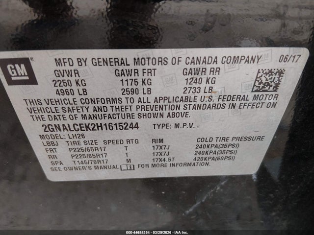 Chevrolet Equinox Lt