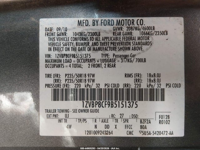 Ford Mustang Gt Premium