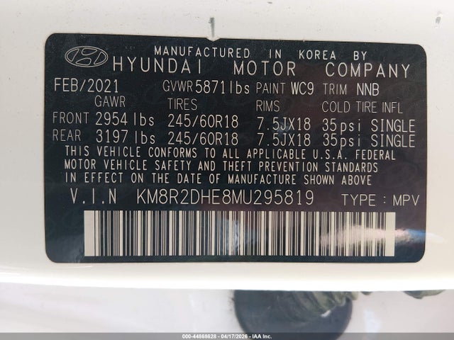 Hyundai PALISADE Sel