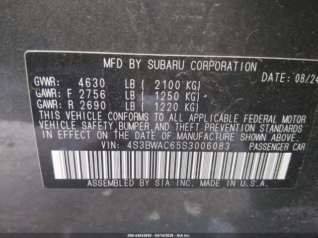 Subaru Legacy Premium