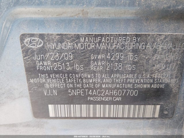 Hyundai SONATA Gls