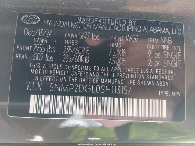 Hyundai SANTA FE Sel
