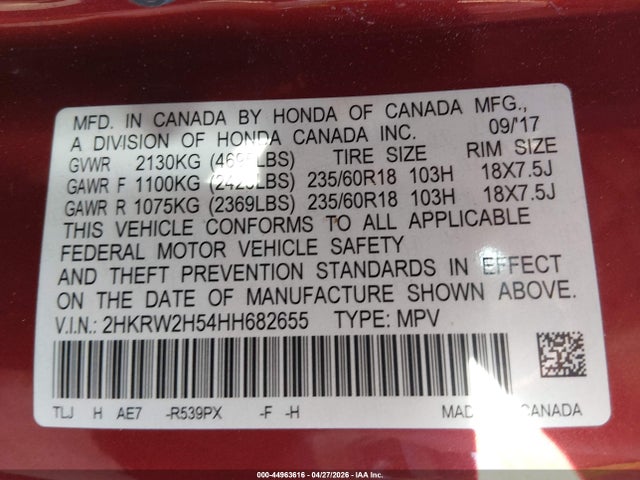 Honda CR-V Ex