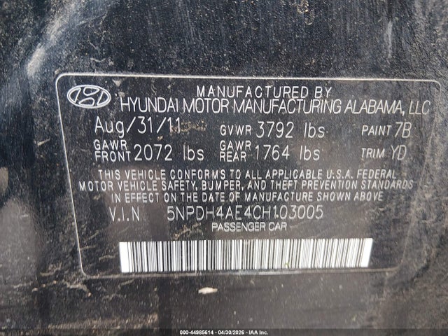 Hyundai ELANTRA Limited