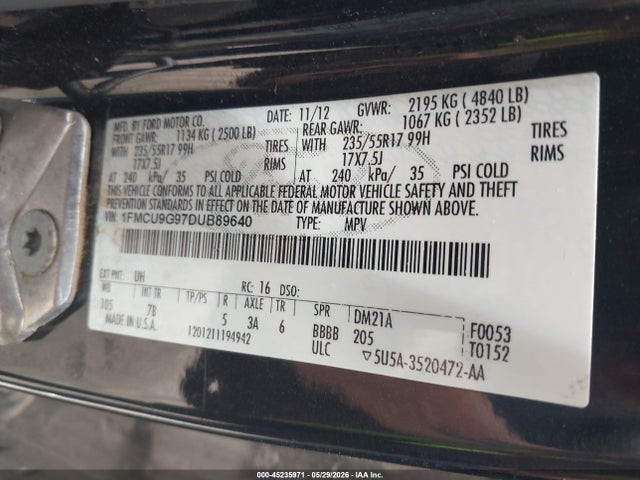 Ford Escape Se