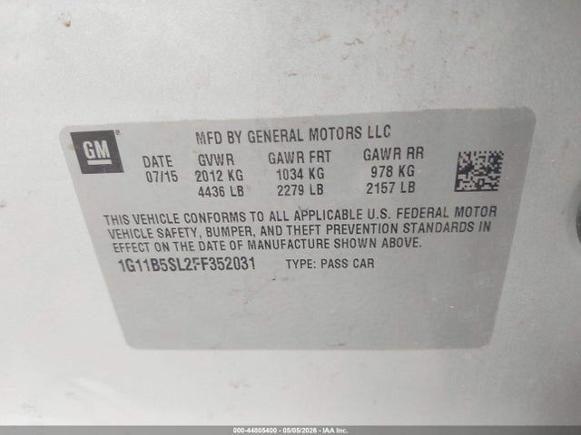 Chevrolet Malibu Ls