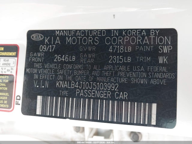 Kia Cadenza Premium