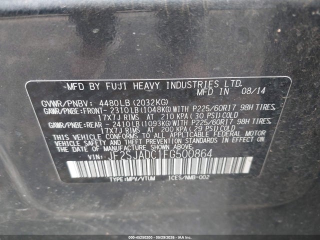 Subaru Forester 2.5i Premium