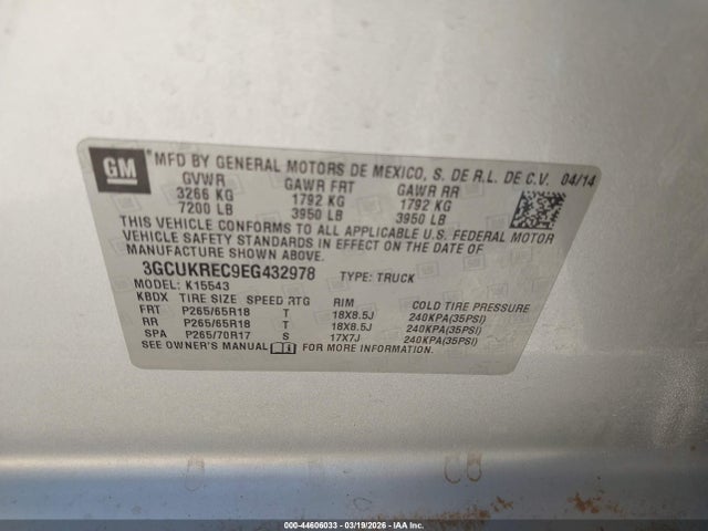 Chevrolet Silverado 1500 2lt