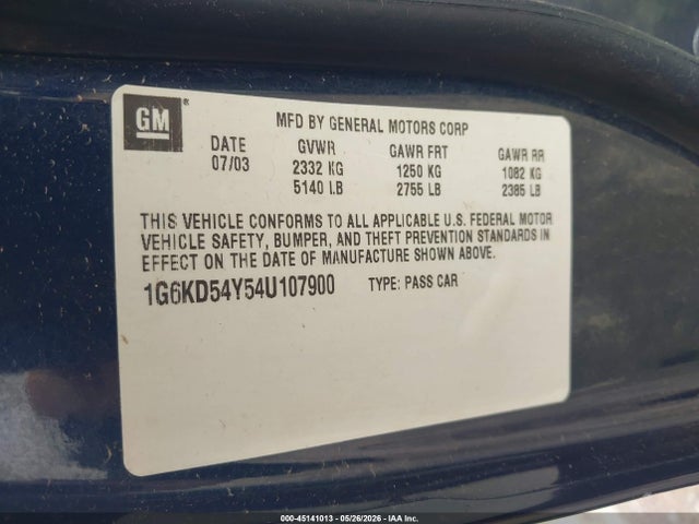 Cadillac DeVille Standard