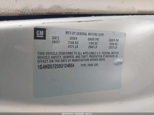 Buick Lucerne Cxl