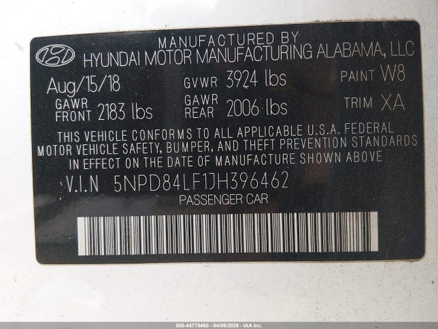 Hyundai ELANTRA Value Edition