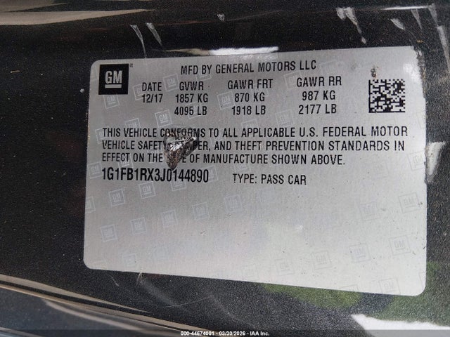 Chevrolet Camaro 1lt