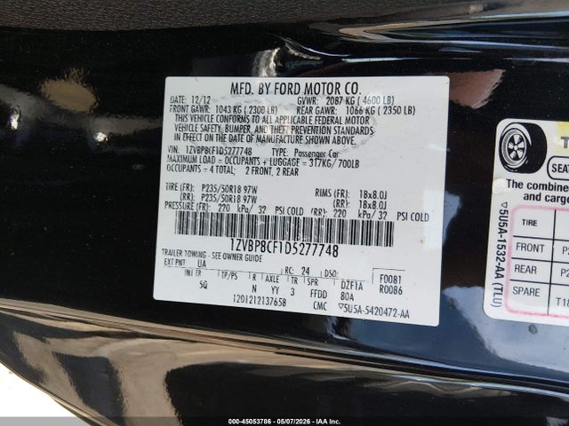 Ford Mustang Gt Premium