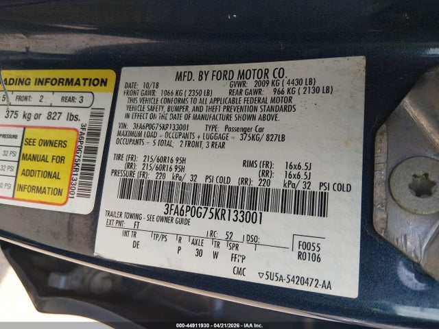 Ford Fusion S