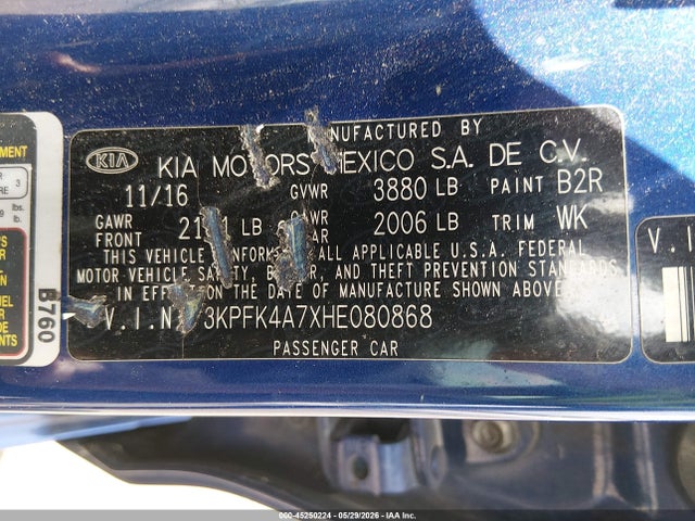 Kia Forte Lx