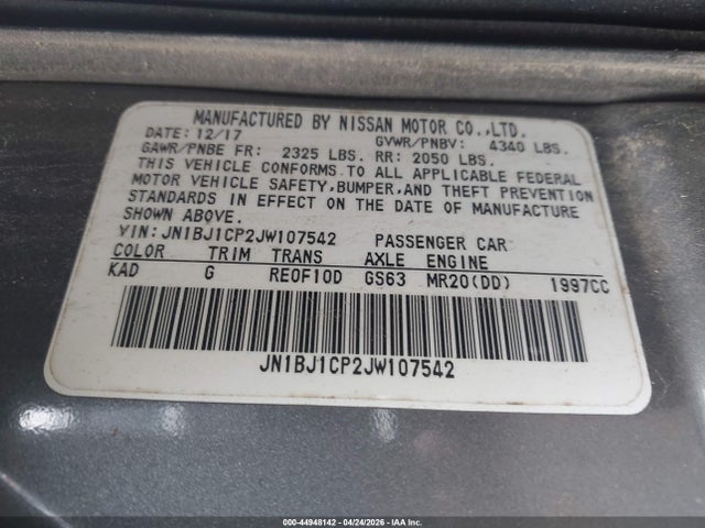 Nissan Rogue S