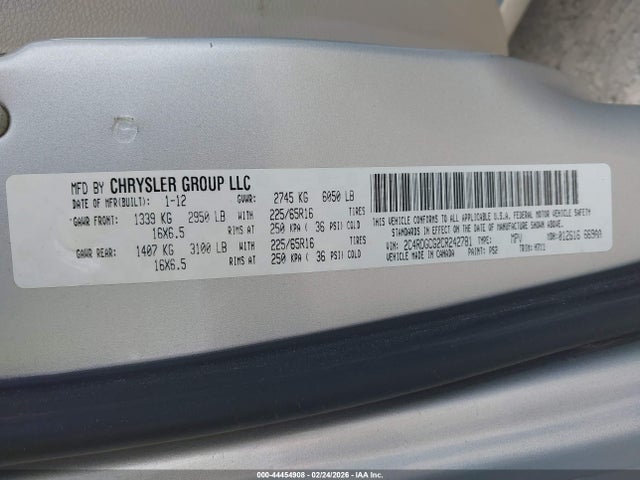 Dodge Grand Caravan Sxt