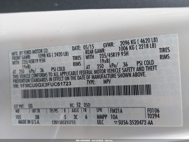 Ford Escape Se