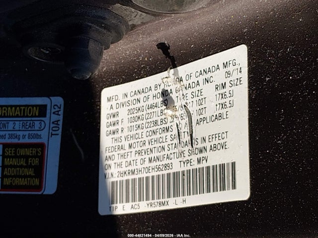 Honda CR-V Ex-l