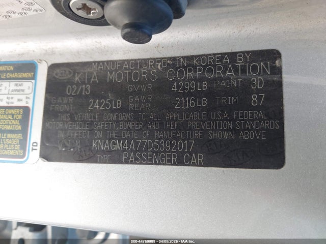 Kia Optima Lx