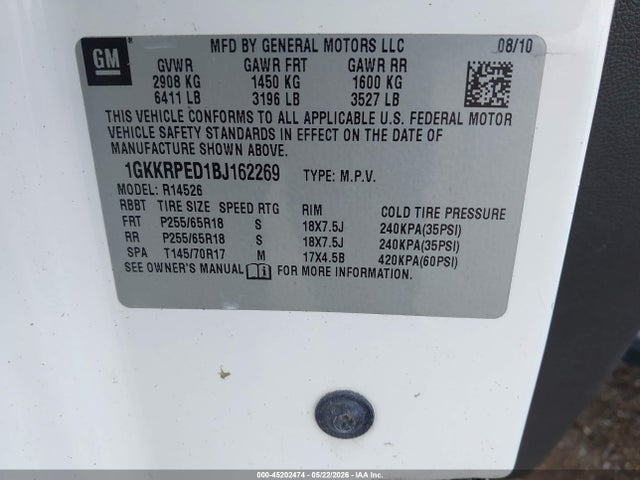 GMC Acadia Sle