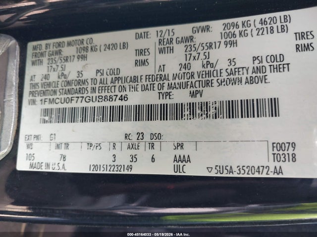Ford Escape S