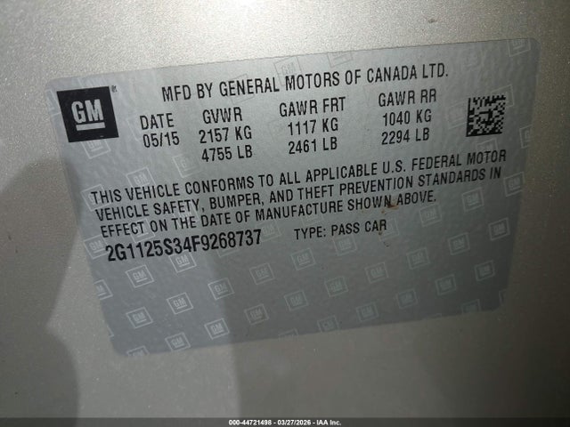 Chevrolet Impala 2lt