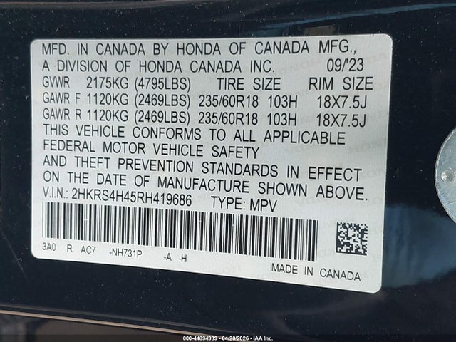 Honda CR-V Ex Awd
