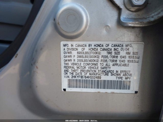Honda Pilot Ex-l