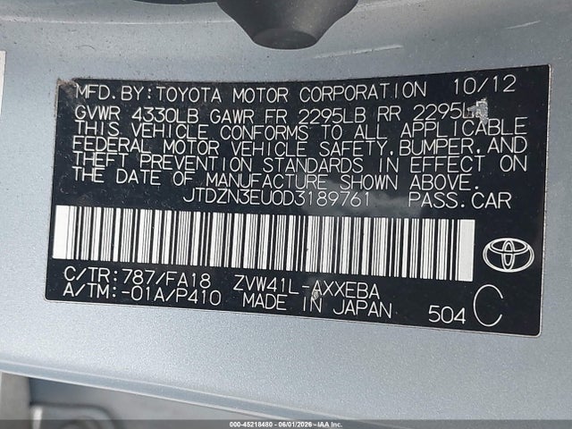 Toyota Prius v Three