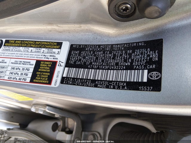 Toyota Camry Se