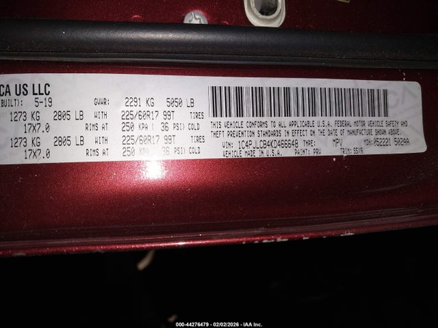 Jeep Cherokee Latitude Fwd
