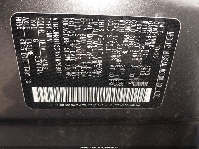 Nissan Rogue Platinum