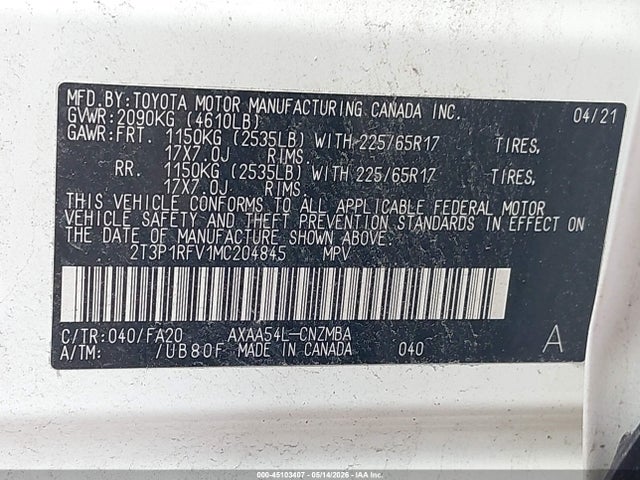Toyota RAV4 Xle