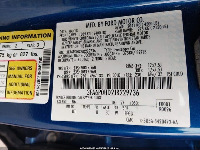Ford Fusion Se