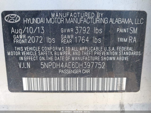Hyundai ELANTRA Gls