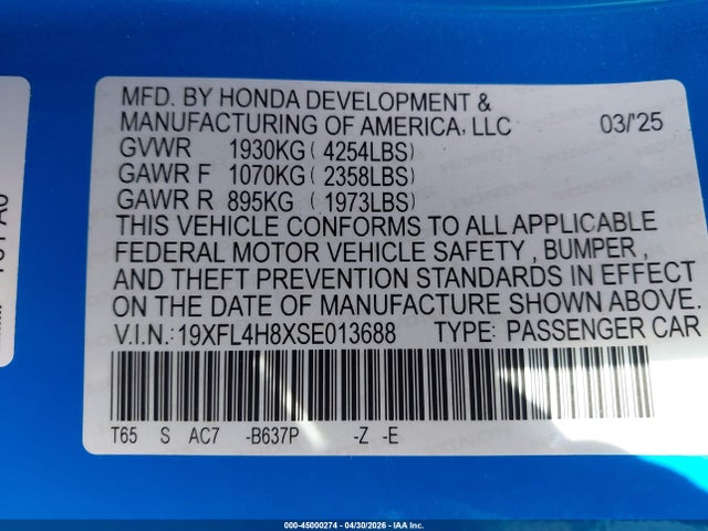 Honda Civic Sport