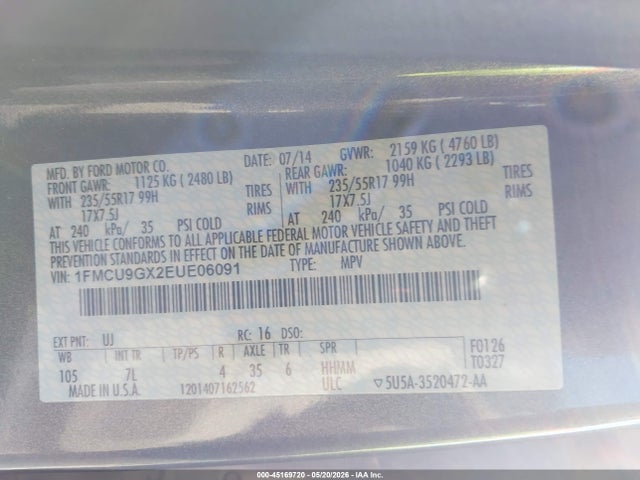 Ford Escape Se
