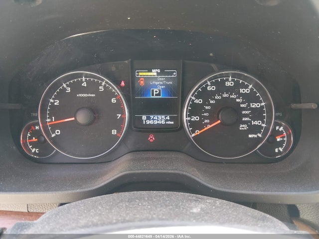Subaru Outback 2.5i Limited