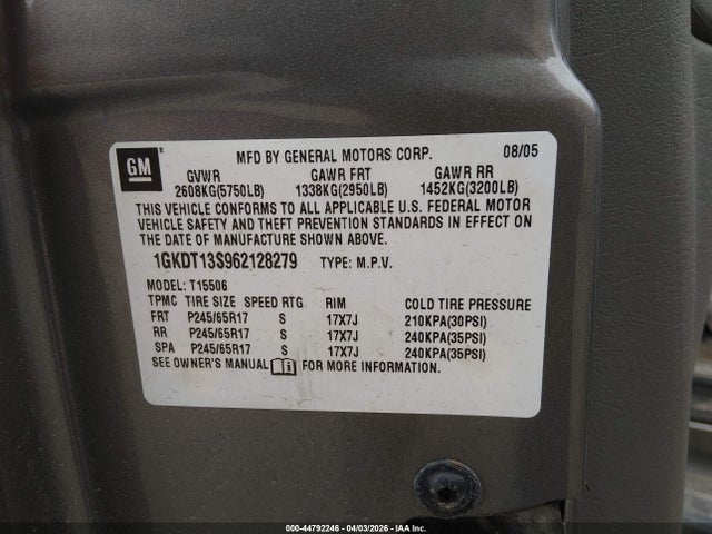 GMC Envoy Sle