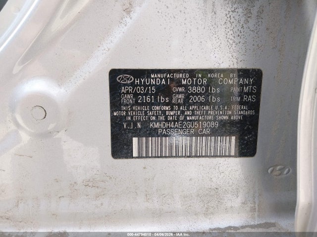 Hyundai ELANTRA Se