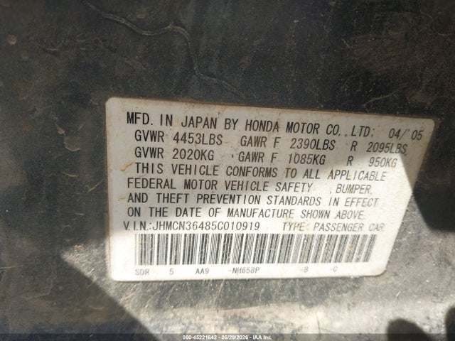 Honda Accord Ima