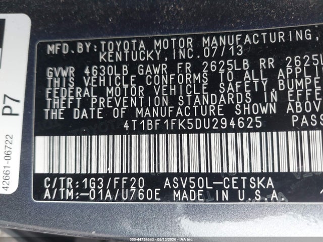 Toyota Camry Se