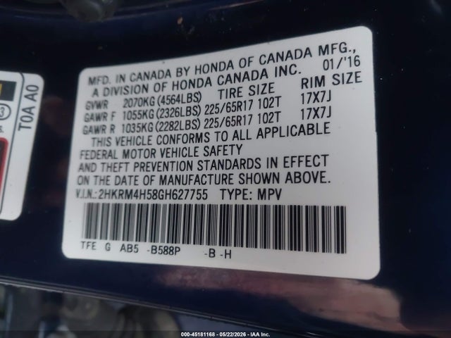 Honda CR-V Ex