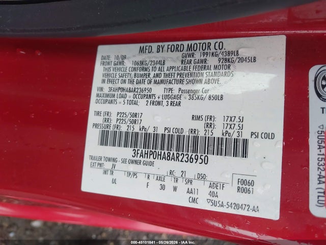 Ford Fusion Se