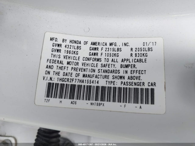 Honda Accord Ex