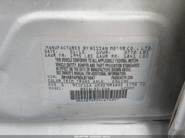 Nissan Sentra Sv