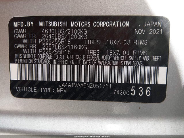 Mitsubishi Eclipse Le S-awc