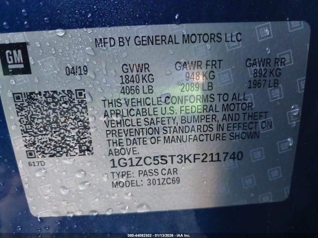 Chevrolet Malibu 1fl